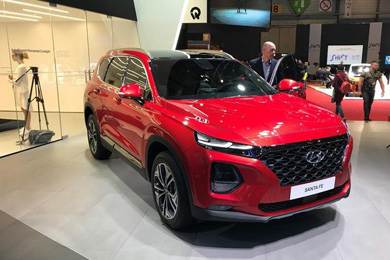 日內(nèi)瓦車展：實拍現(xiàn)代全新格越，追求實用性的SUV